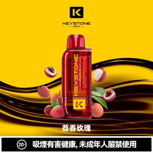 KEYSTONE FLEX-3 鑰石 25000口 <br>【買一盒送主機】